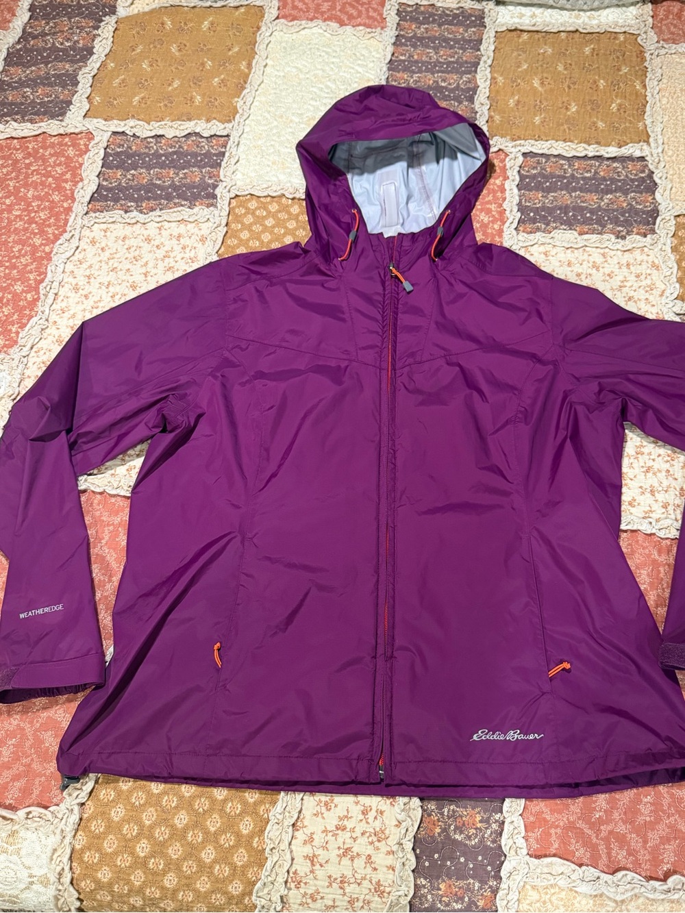 Eddie Bauer WeatherEdge Plum Hooded Women's Jacket